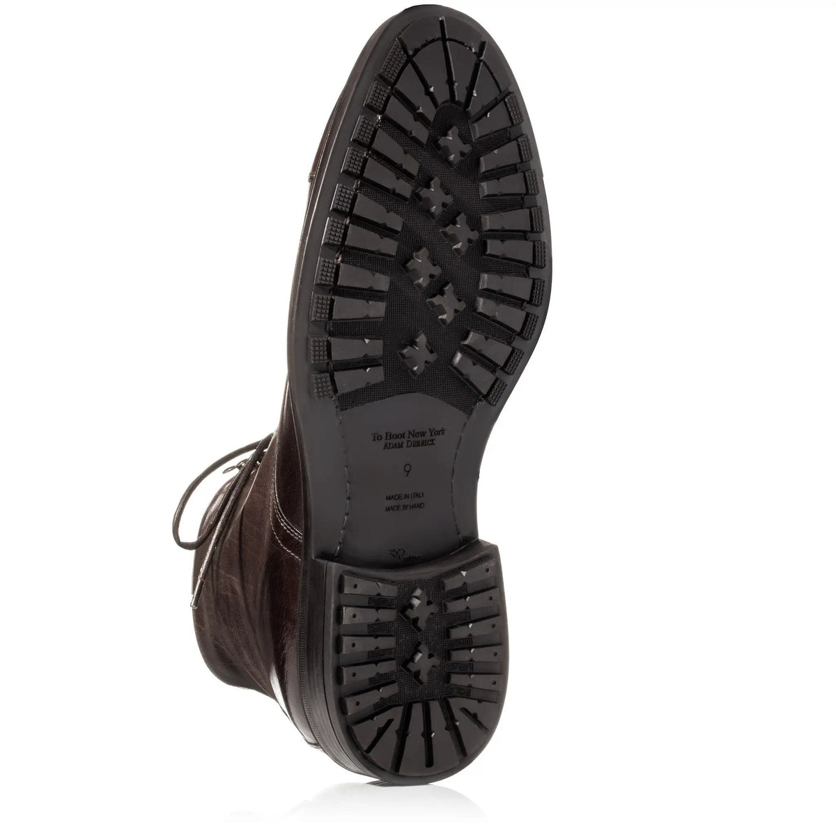 To Boot New York Burkett Dark Brown Cap Toe Boot