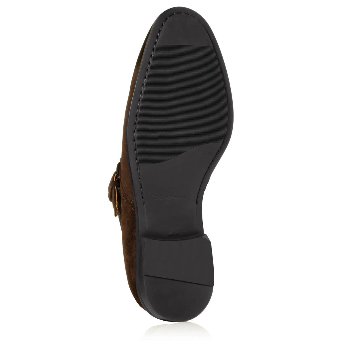 To Boot New York Dom Brown Suede Monkstrap