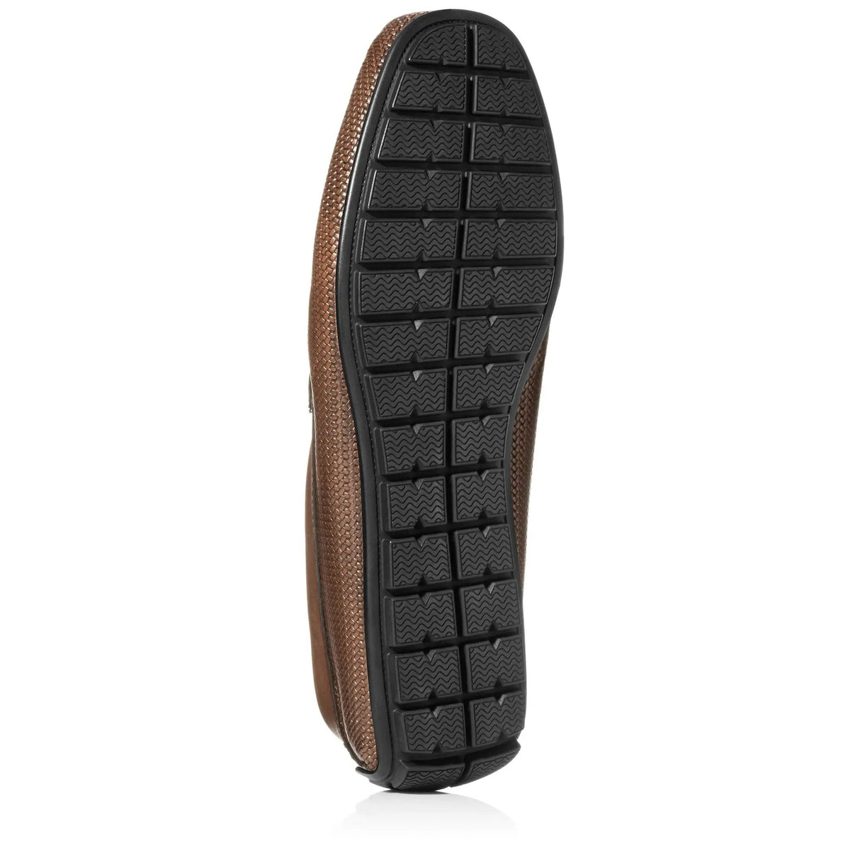 To Boot New York Magnus Burnished Tan Embossed Driving Shoe