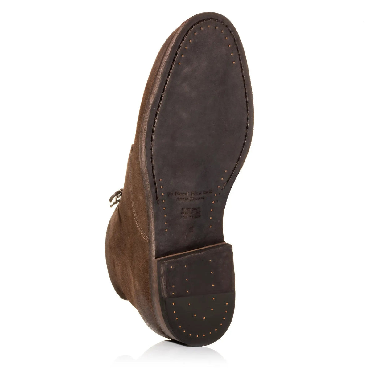 To Boot New York Jarreau Dark Brown Suede Plain Toe Lace Boot