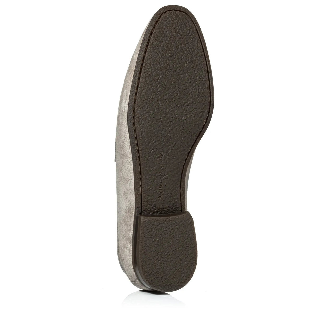 To Boot New York Jenner Taupe Suede Penny Loafer Slip-On