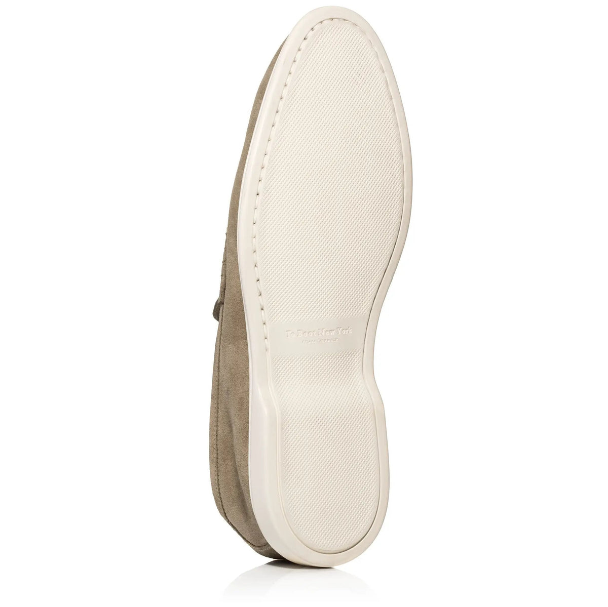 To Boot New York Browne Taupe Suede Penny Slip-On Loafer