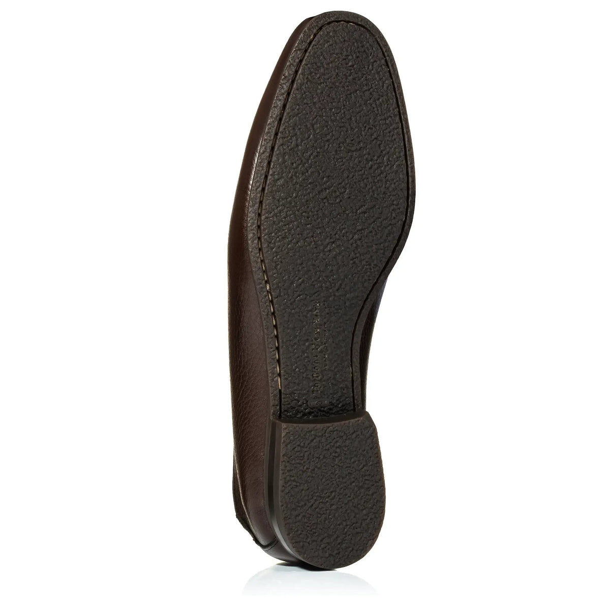 To Boot New York Brunswick Dark Brown Deerskin Leather Slip-On Loafer