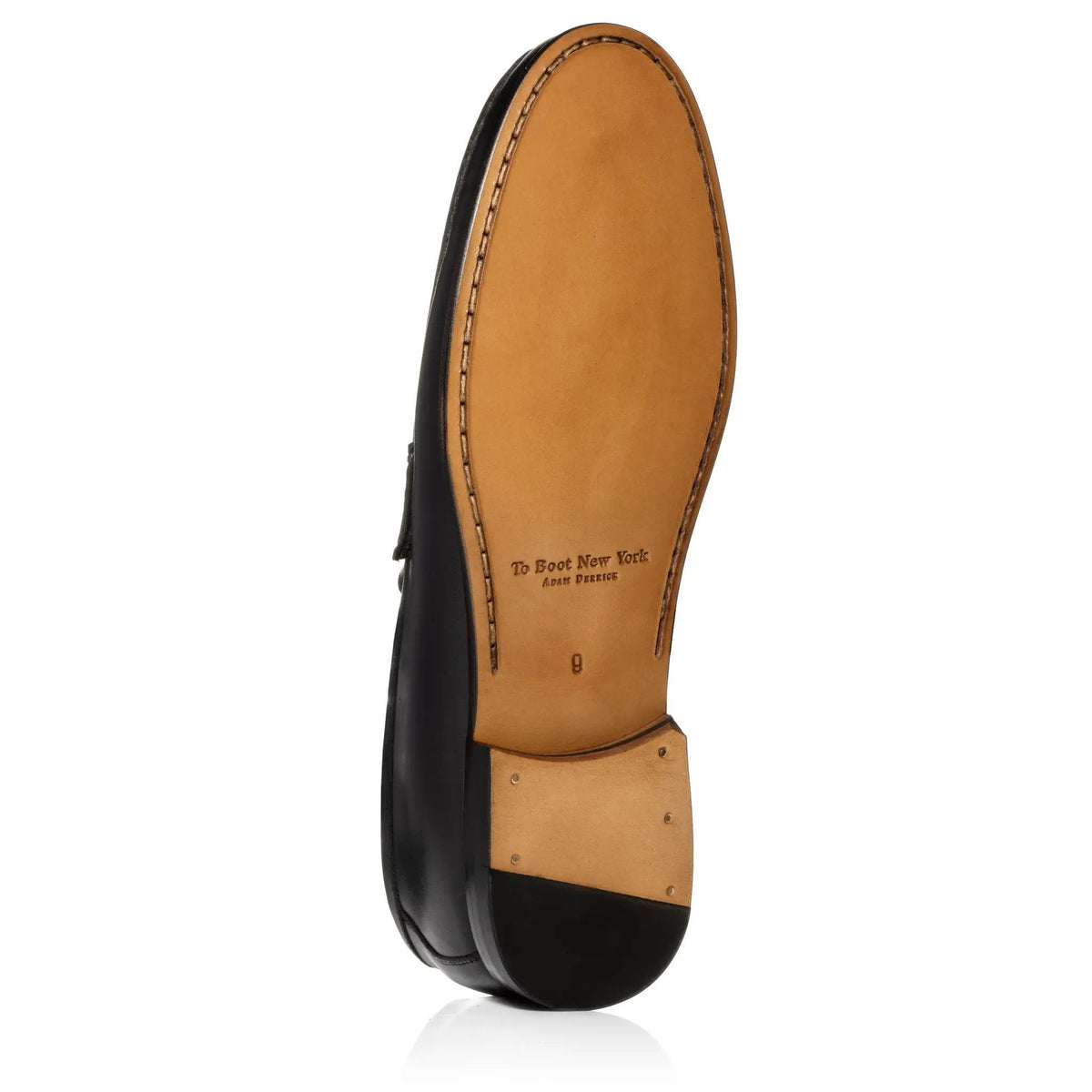 To Boot New York Clapton Black Calf Penny Loafer