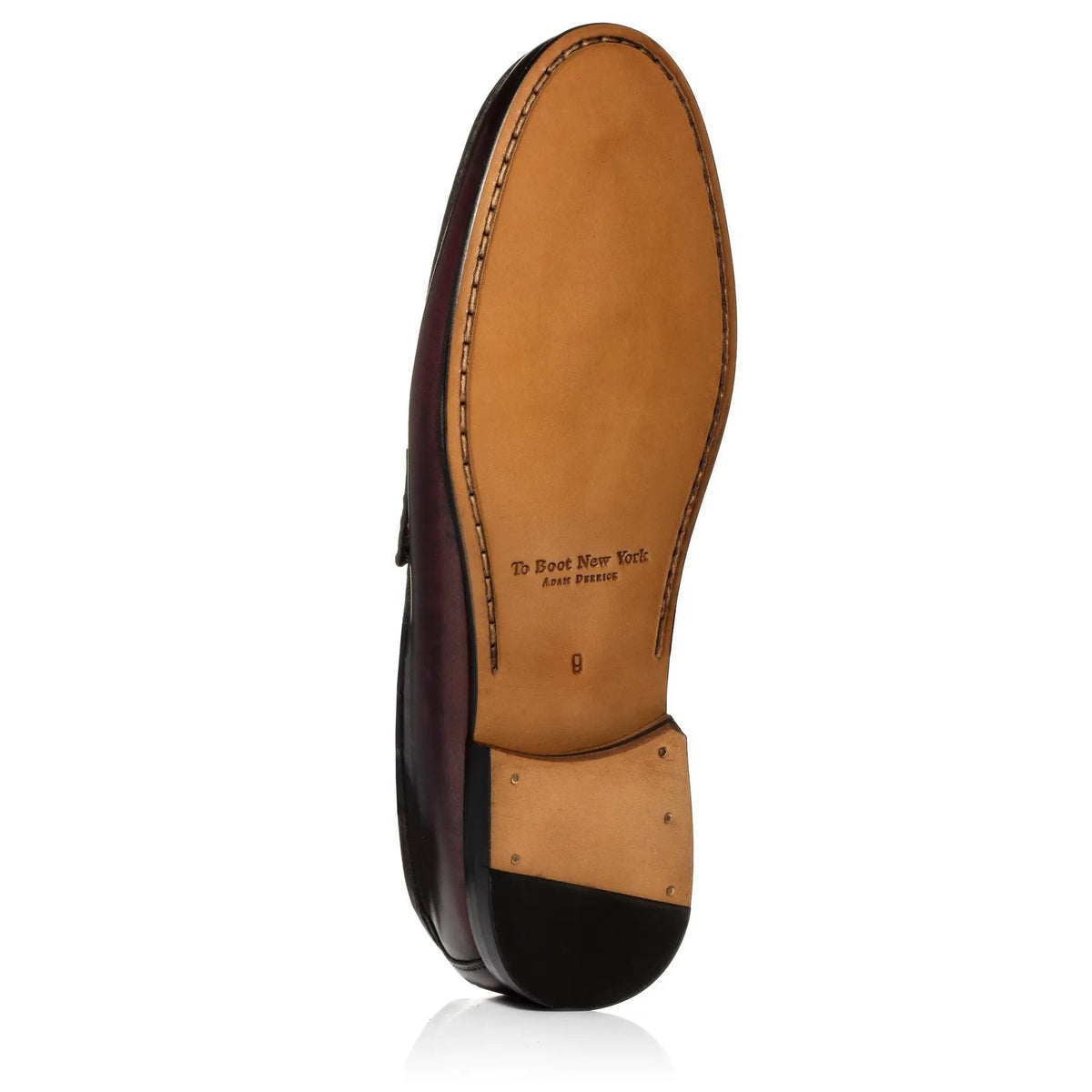 To Boot New York Clapton Bordeaux Calf Penny Loafer
