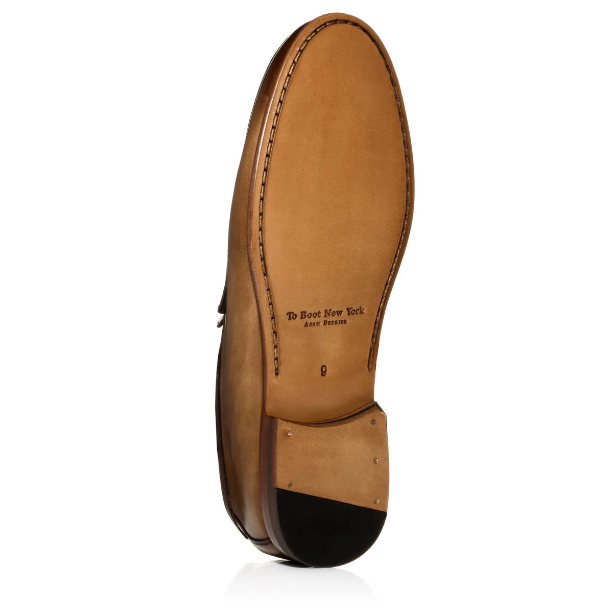 To Boot New York Clapton Medium Tan Calf Penny Loafer