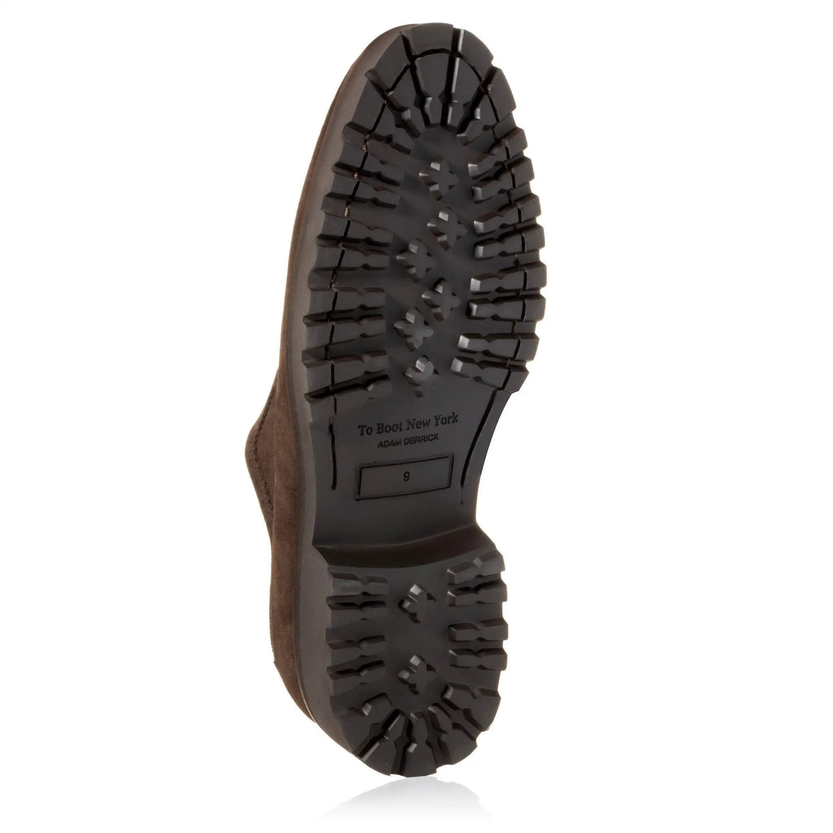 To Boot New York Roman Dark Brown Suede Longwing Brogue