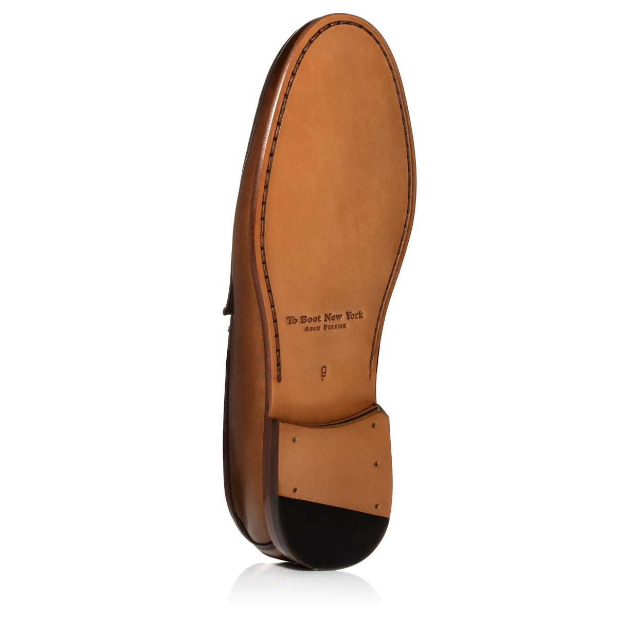 To Boot New York Watts Burnished Tan Leather Bit Loafer