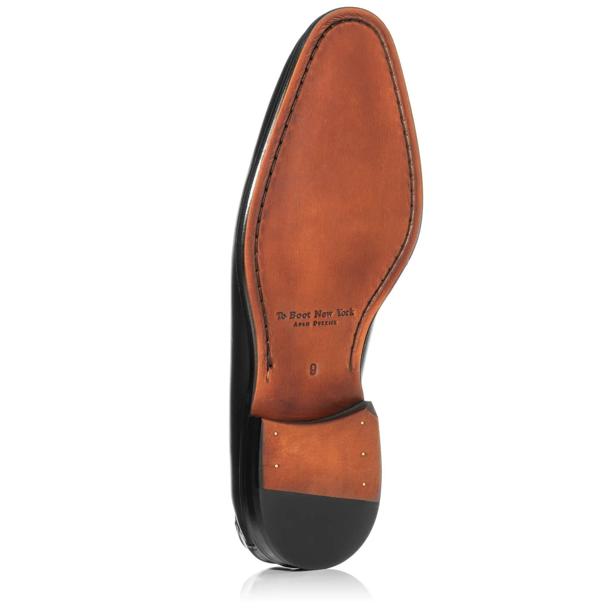 To Boot New York Maurizio Black Calf Tassel Loafer