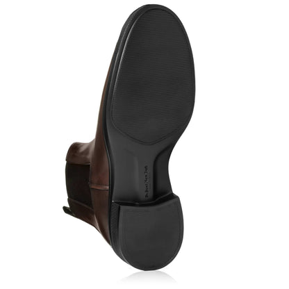 To Boot New York Carlsbad Dark Brown Calf Leather Chelsea Boot