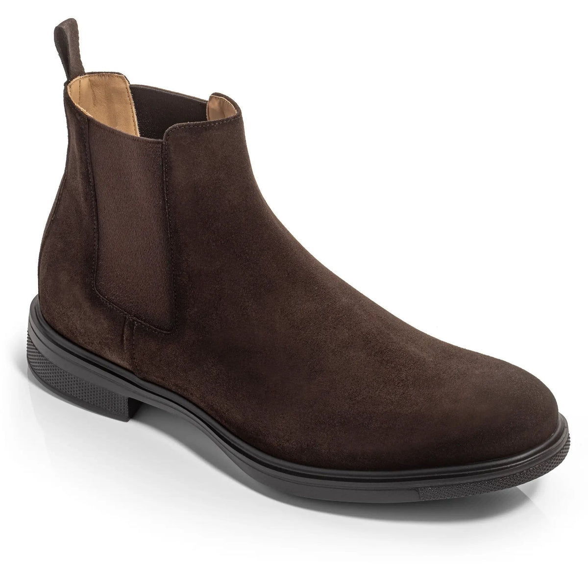 To Boot New York Carlsbad Dark Brown Weather-Repellent Suede Chelsea Boot