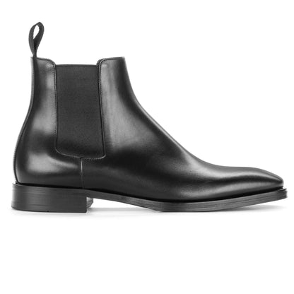 To Boot New York Christophe Black Calf Leather Chelsea Boot