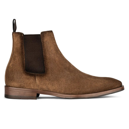To Boot New York Christophe Chocolate Suede Chelsea Boot
