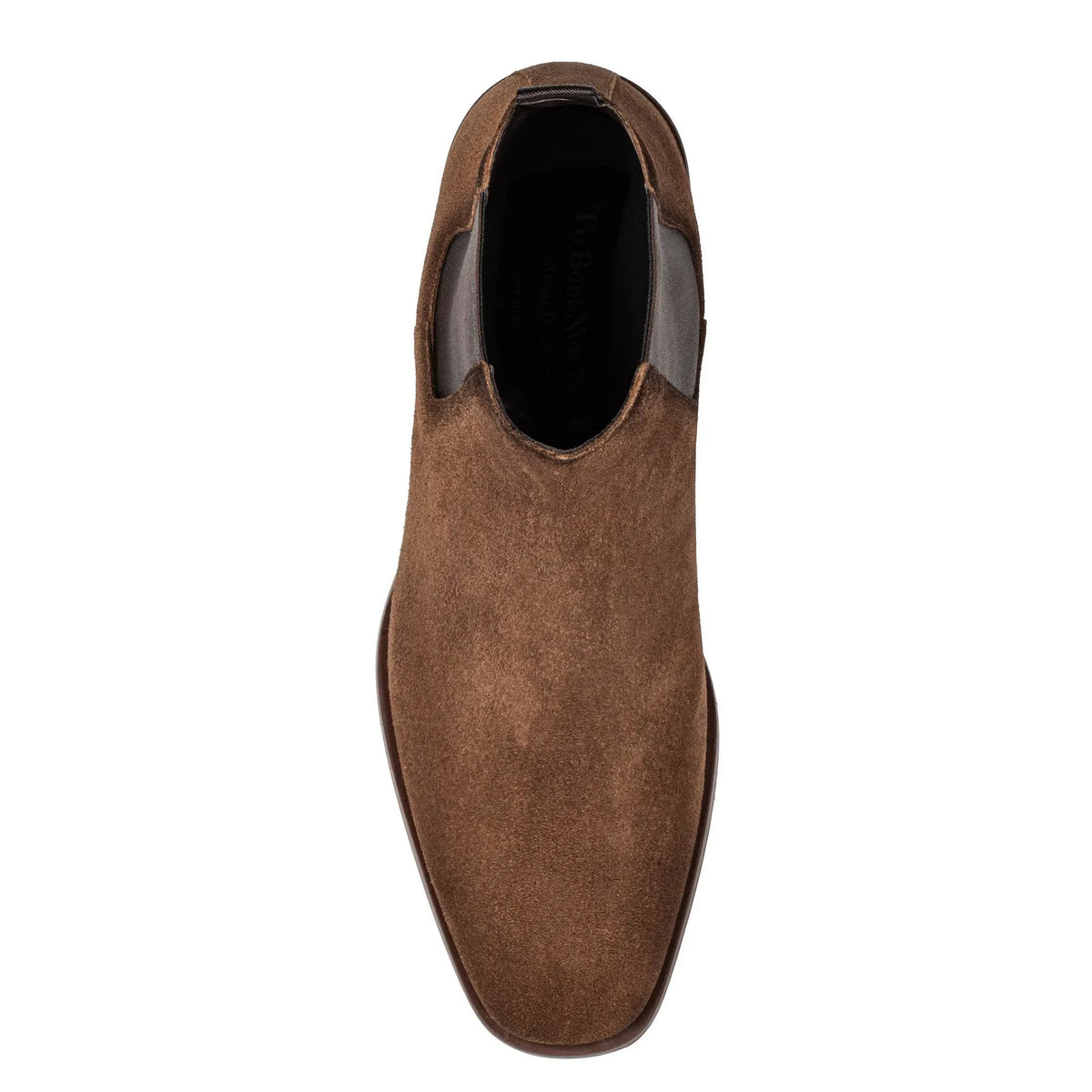 To Boot New York Christophe Chocolate Suede Chelsea Boot