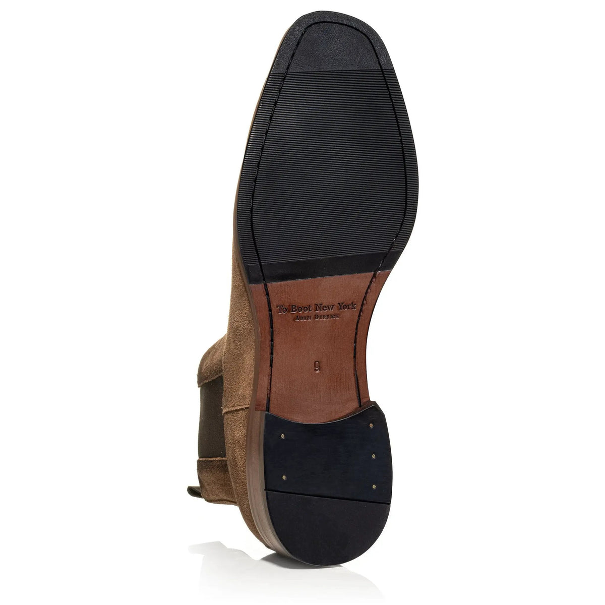 To Boot New York Christophe Chocolate Suede Chelsea Boot