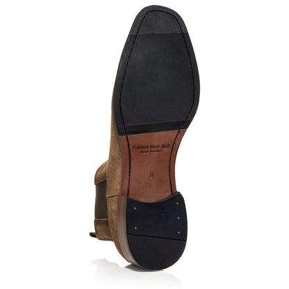 To Boot New York Christophe Chocolate Suede Chelsea Boot
