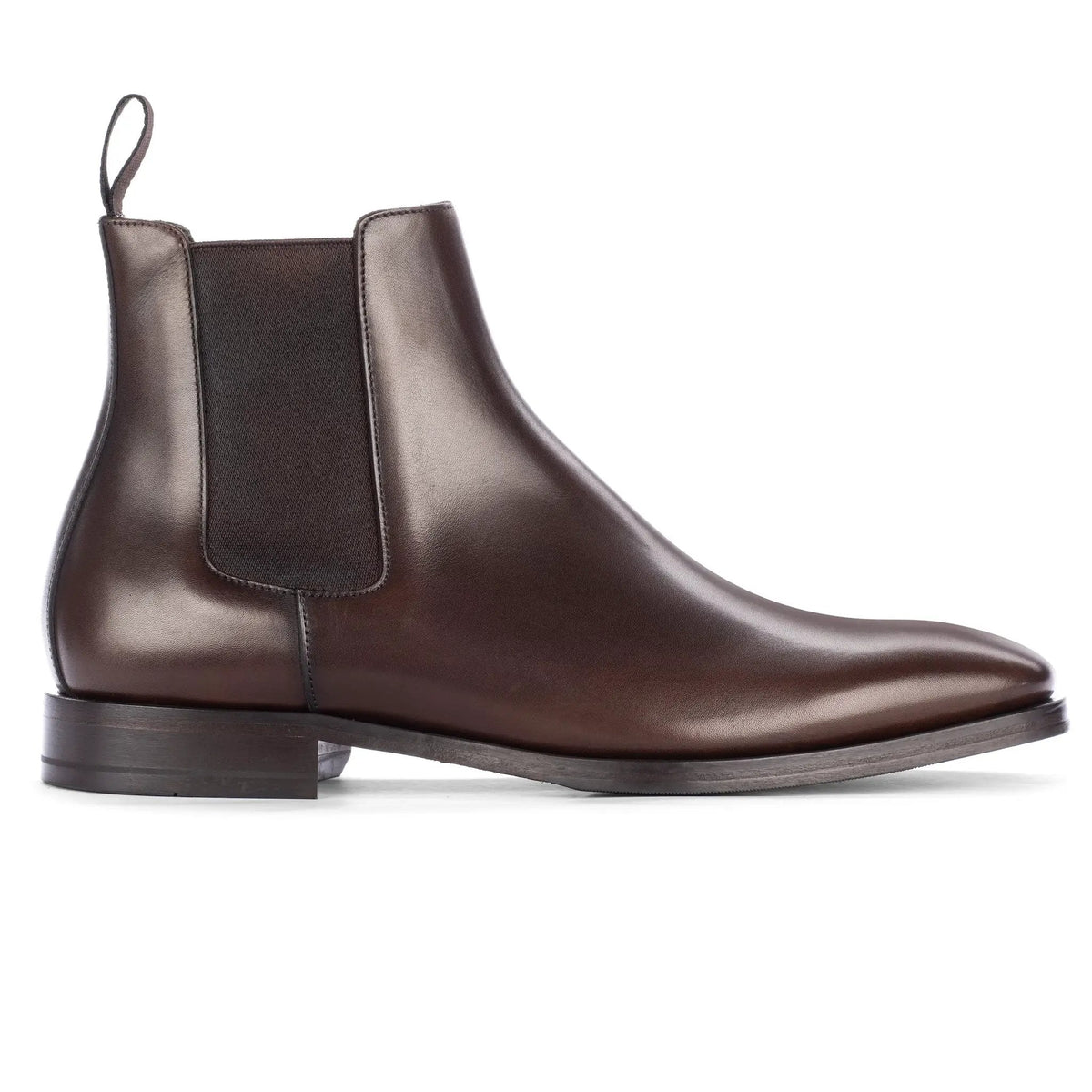 To Boot New York Christophe Dark Brown Calf Leather Chelsea Boot