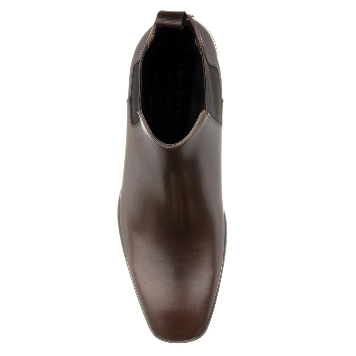 To Boot New York Christophe Dark Brown Calf Leather Chelsea Boot