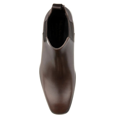 To Boot New York Christophe Dark Brown Calf Leather Chelsea Boot