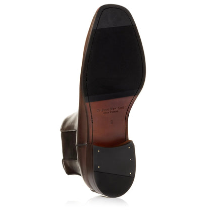 To Boot New York Christophe Dark Brown Calf Leather Chelsea Boot