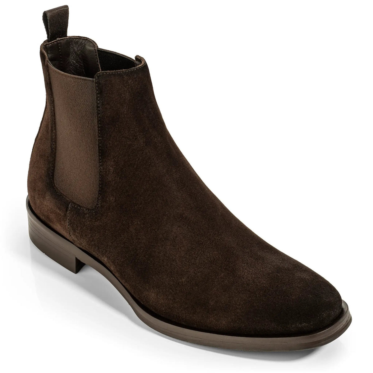 To Boot New York Christophe Dark Brown Suede Chelsea Boot