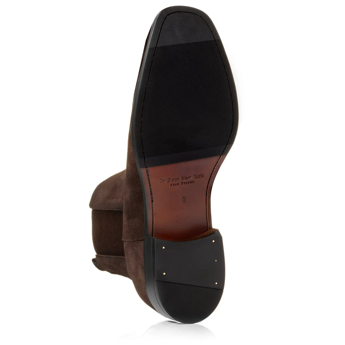 To Boot New York Christophe Dark Brown Suede Chelsea Boot