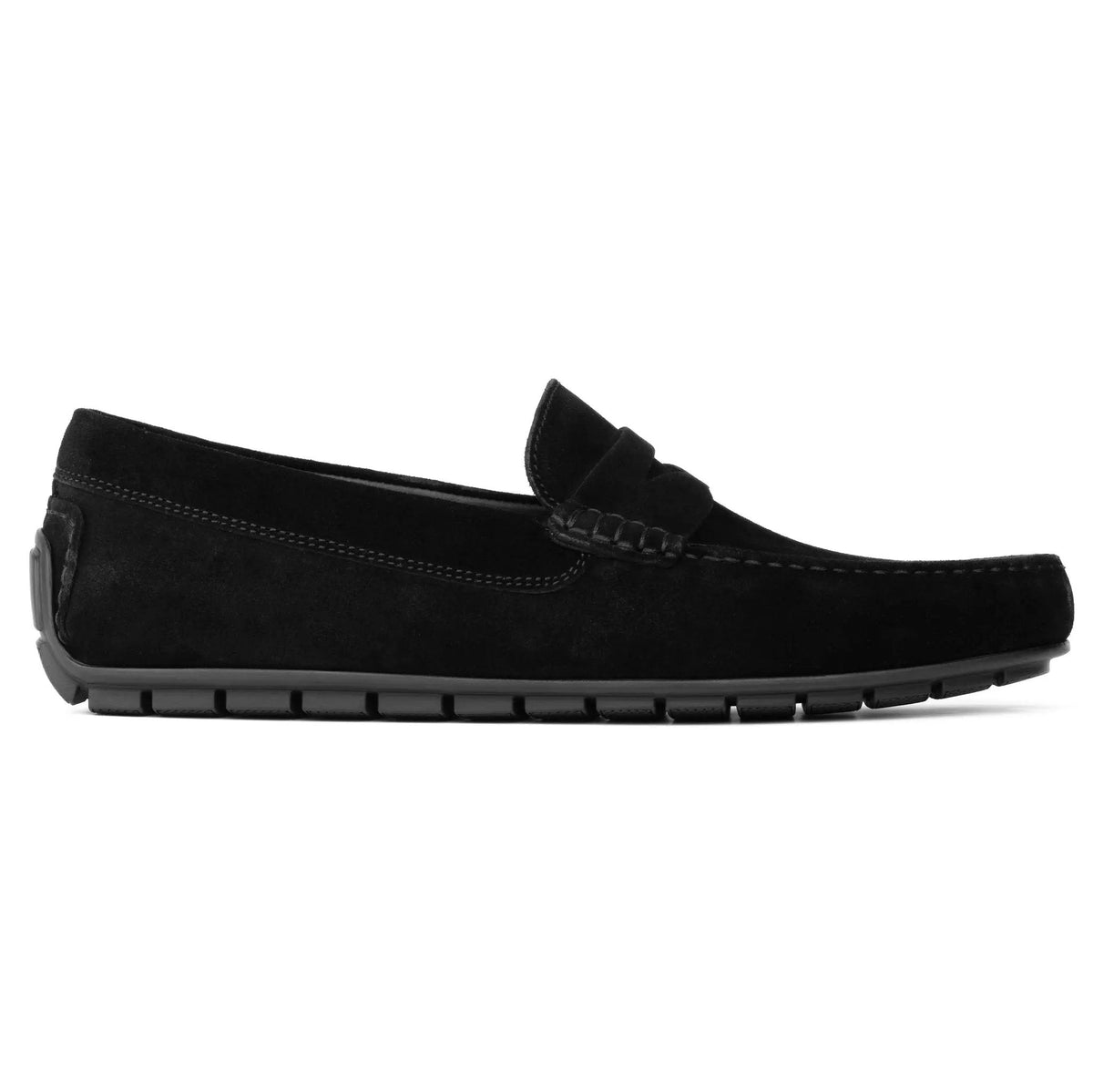 To Boot New York Adelaide Black Suede Driving Shoe