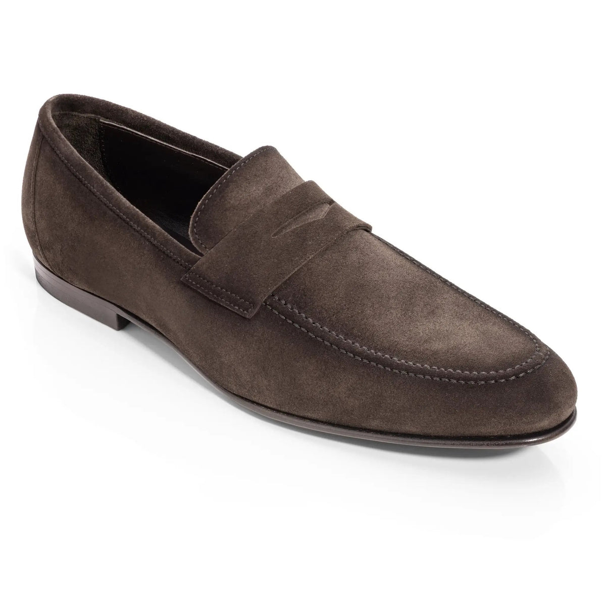 To Boot New York Aldrin Brown Aero Suede Penny Loafer