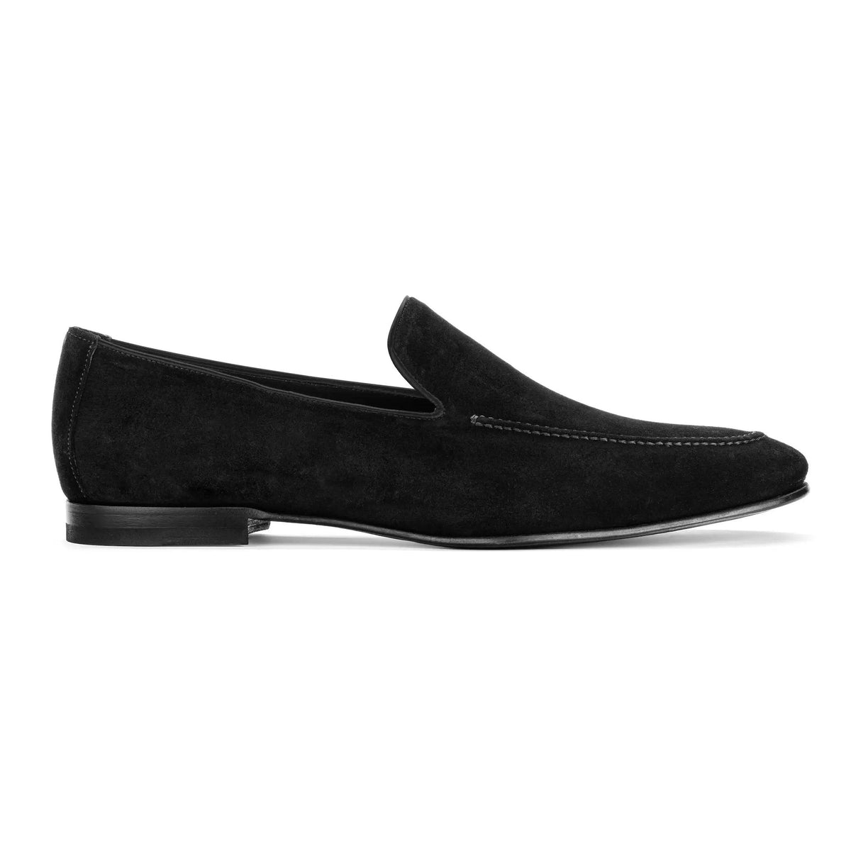 To Boot New York Beamon Black Suede Slip-On Loafer