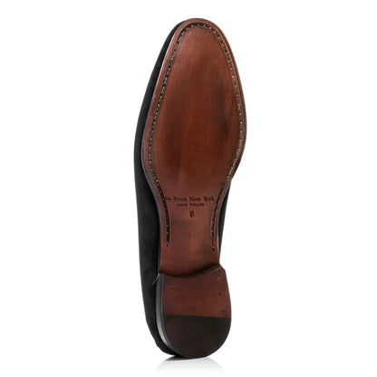 To Boot New York Beamon Black Suede Slip-On Loafer