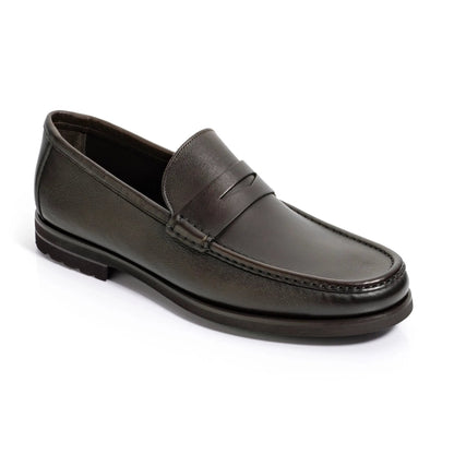 To Boot New York Belfast Dark Brown Calf Penny Loafer