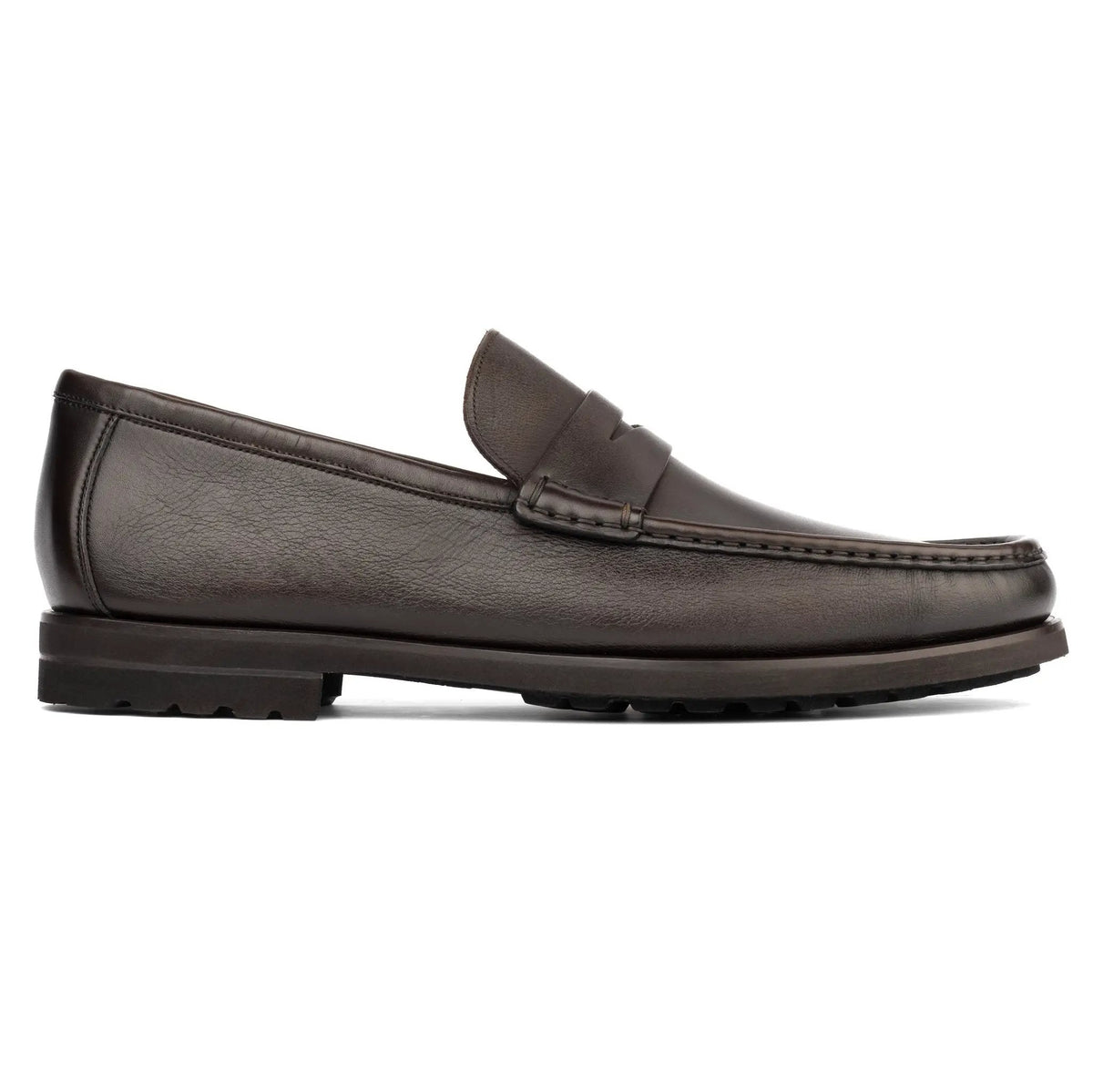 To Boot New York Belfast Dark Brown Calf Penny Loafer
