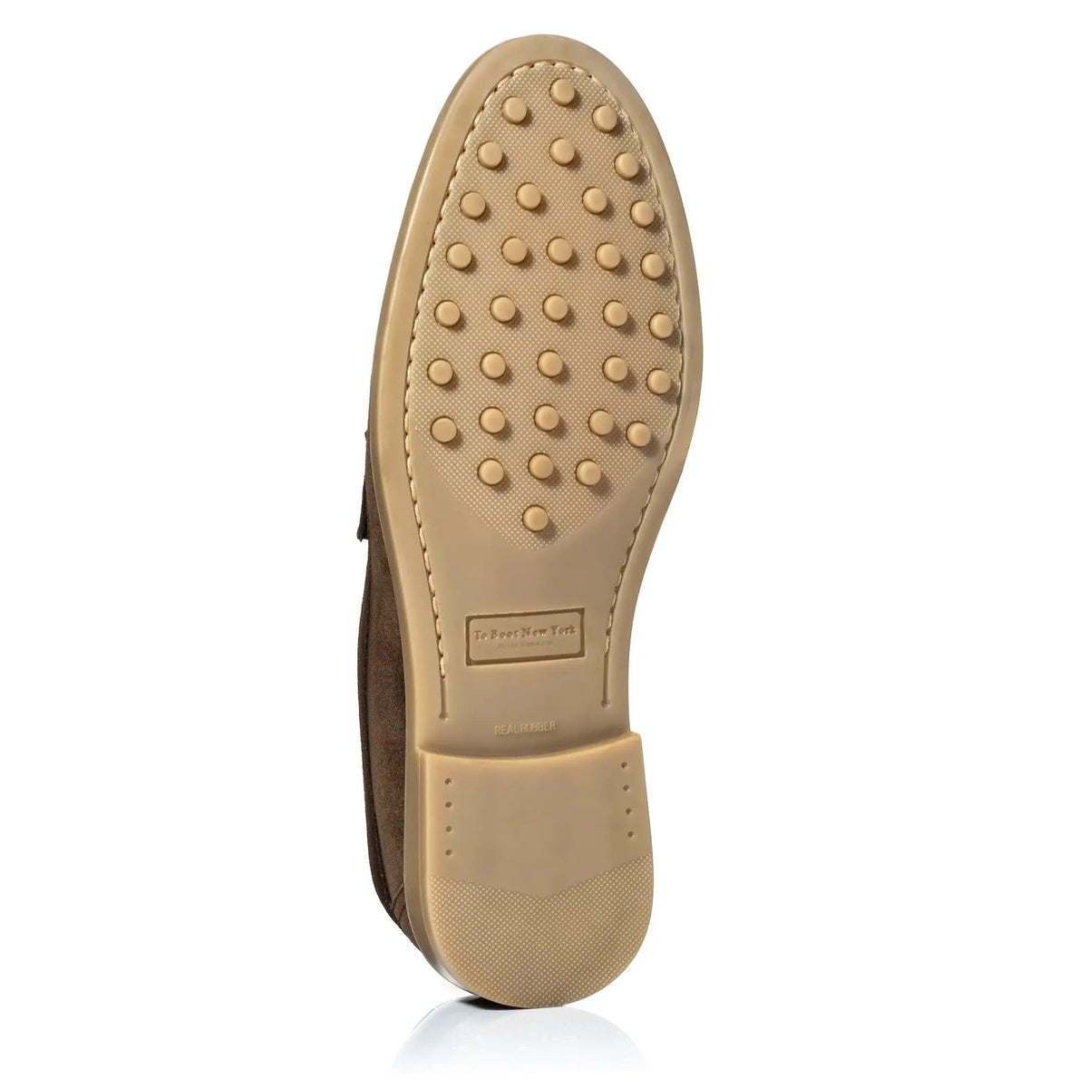 To Boot New York Bennett Brown Suede College Penny Loafer
