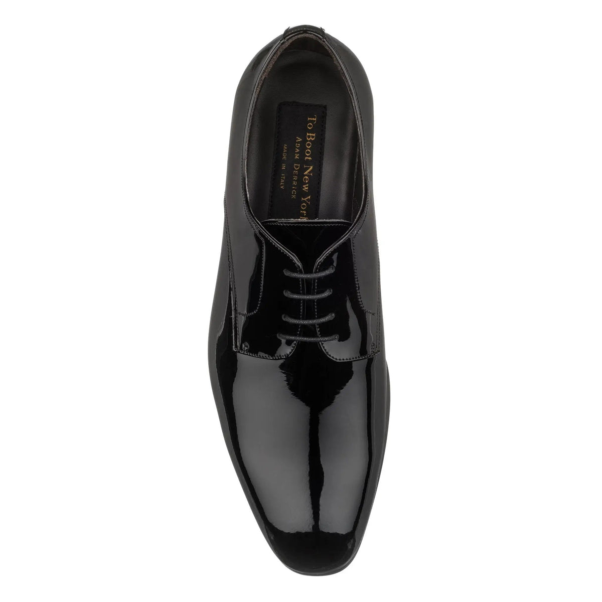 To Boot New York Aalborg Patent Formal Lace-Up Blucher