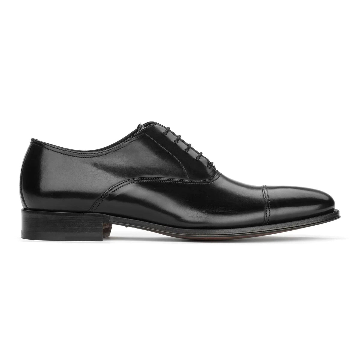 To Boot New York Aidan Black Calf Cap Toe Oxford