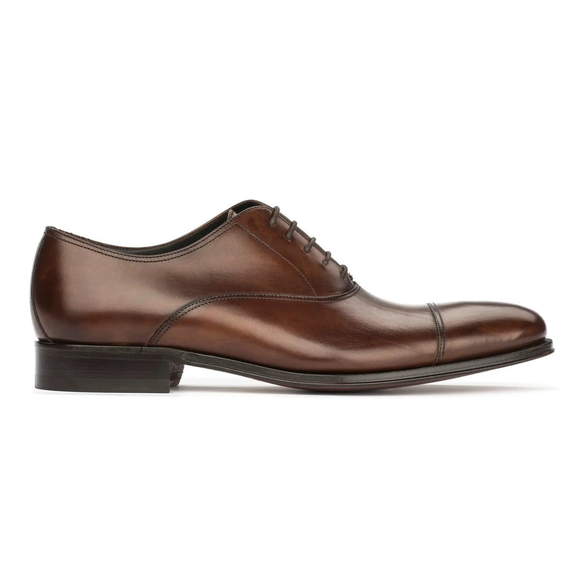 To Boot New York Aidan Burnished Brown Cap Toe Oxford