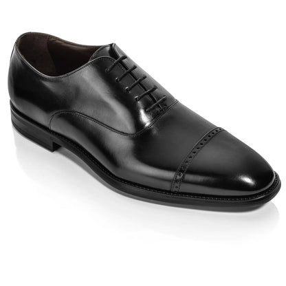 To Boot New York Alessio Black Cap Toe Balmoral Oxford