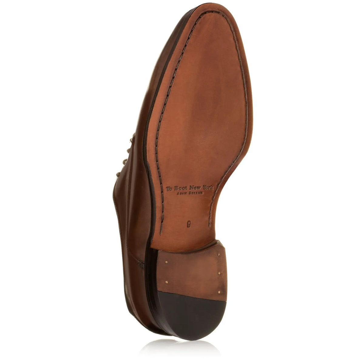 To Boot New York Blakeley Burnished Brown Derby Oxford
