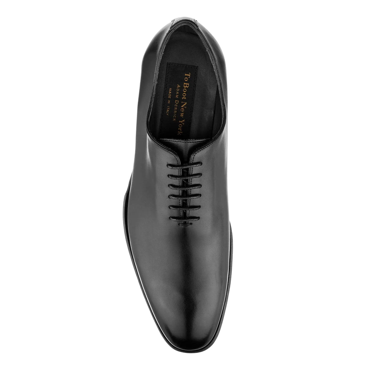To Boot New York Chamberlain Black One-Piece Lace-Up Balmoral