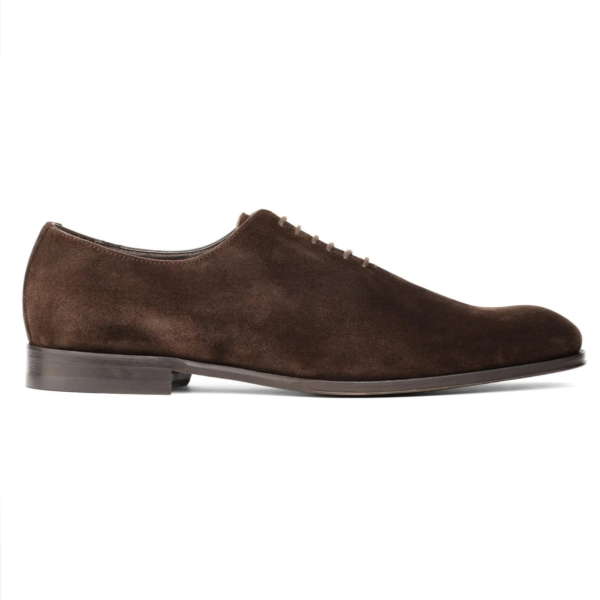 To Boot New York Chamberlain Brown Suede One-Piece Lace-Up Balmoral