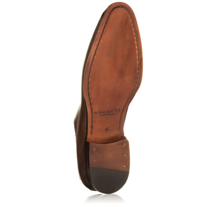 To Boot New York Chamberlain Burnished Brown One-Piece Lace-Up Balmoral