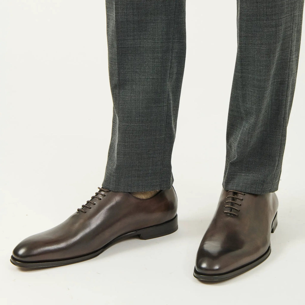To Boot New York Chamberlain Burnished Brown One-Piece Lace-Up Balmoral