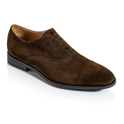 To Boot New York Dale Brown Suede Cap Toe Oxford