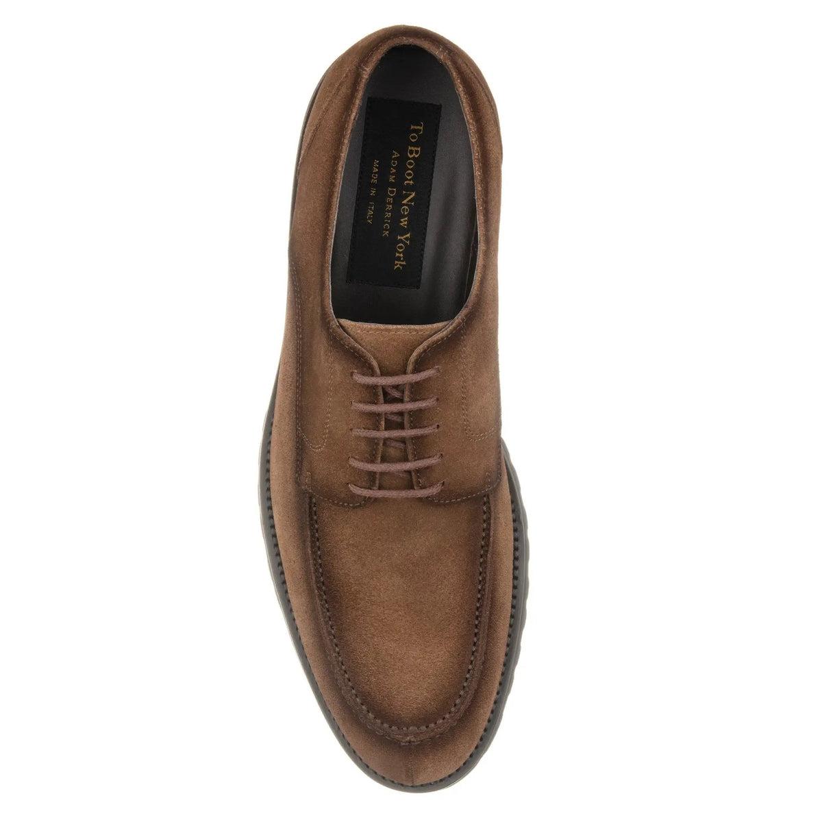 To Boot New York Dario Mid Brown Aero Suede Derby