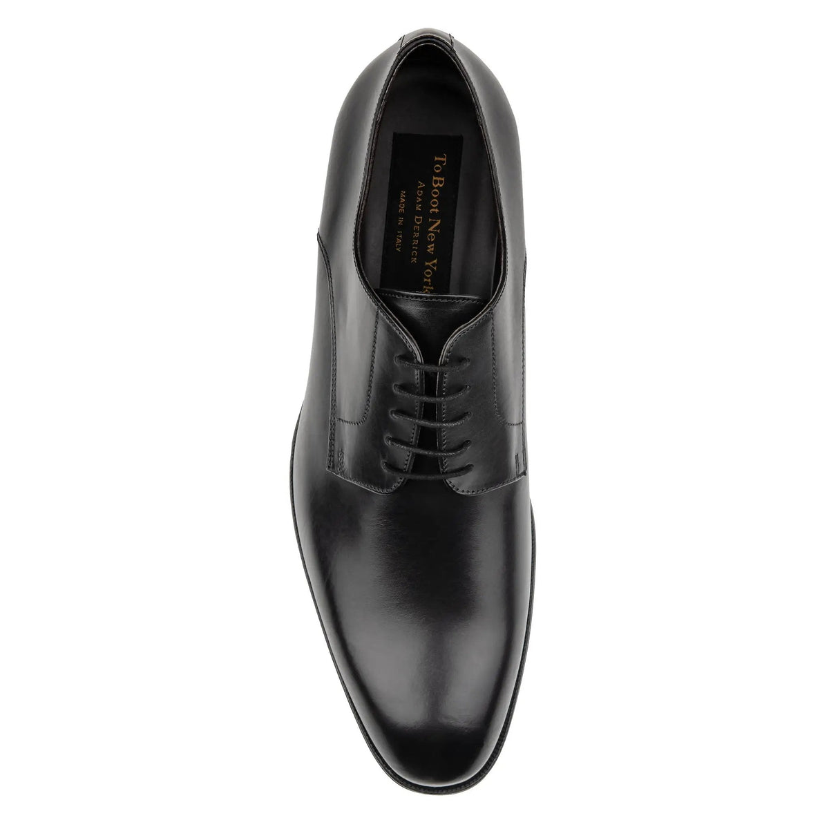 To Boot New York Davide Black Derby Oxford