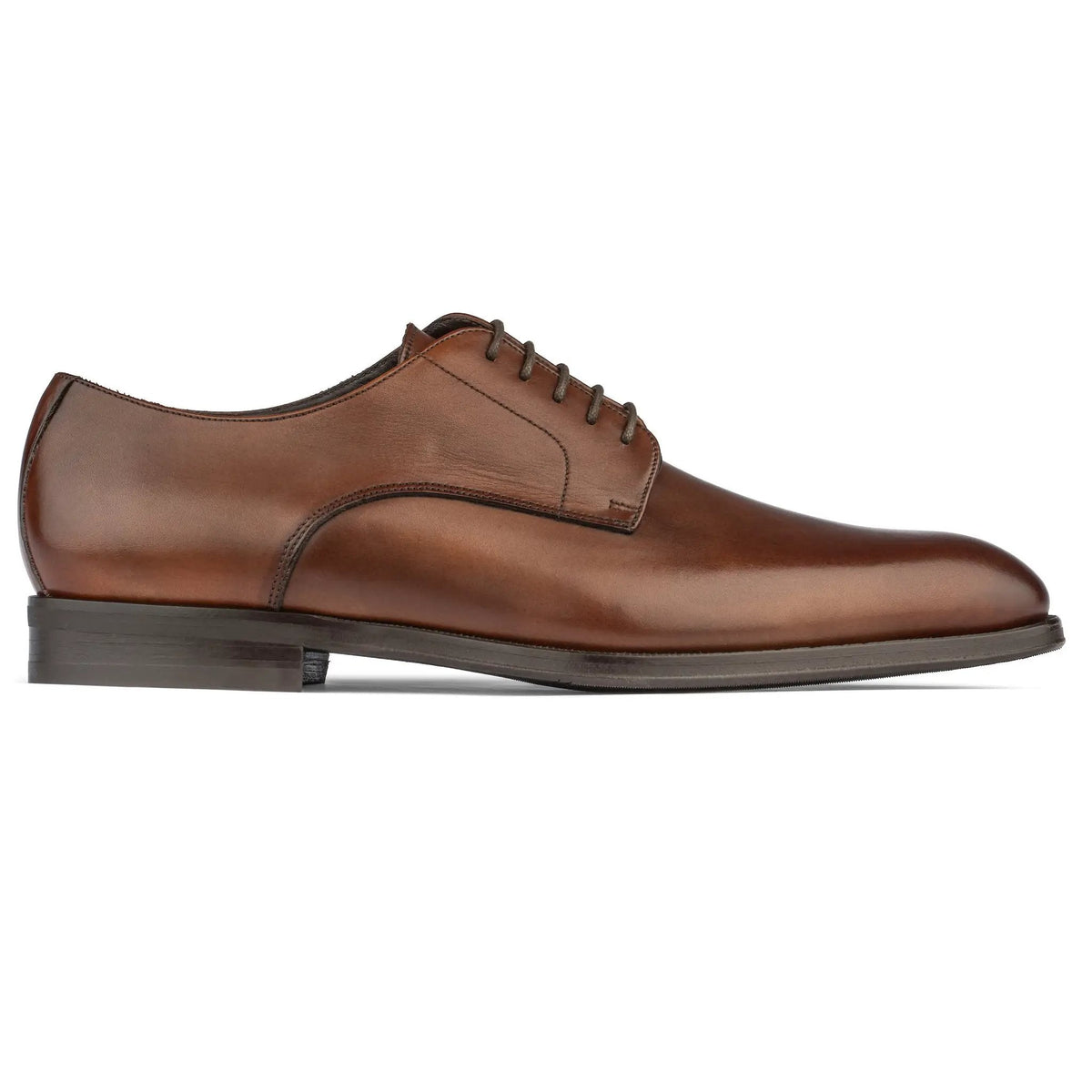 To Boot New York Davide Burnished Brown Derby Oxford