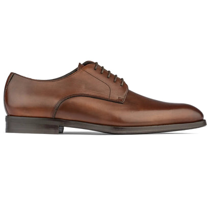 To Boot New York Davide Burnished Brown Derby Oxford
