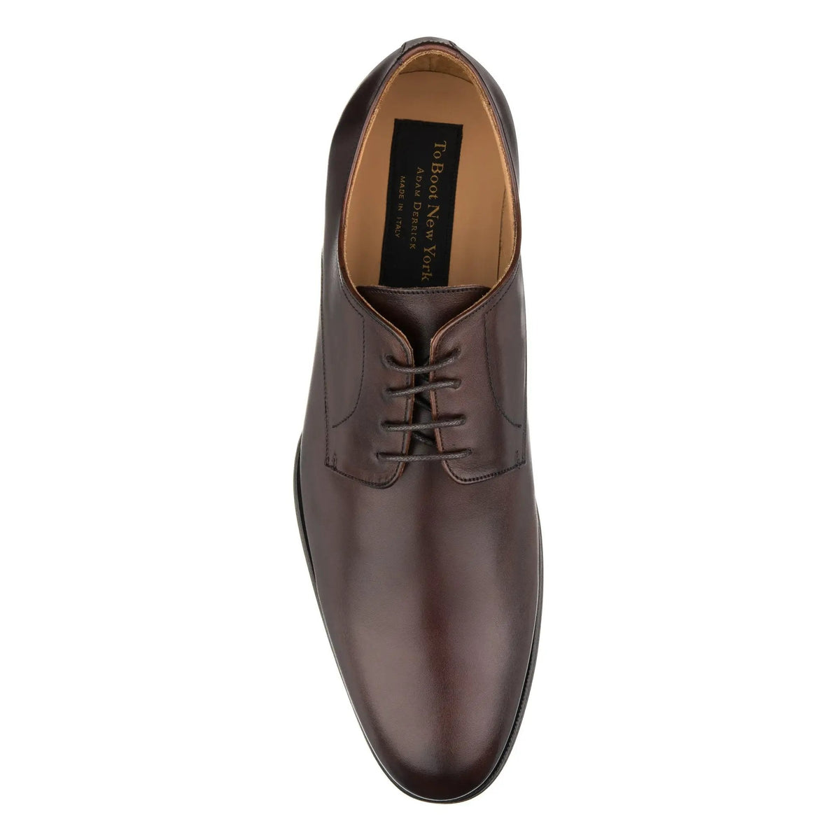 To Boot New York Declan Dark Brown Calf Derby Blucher