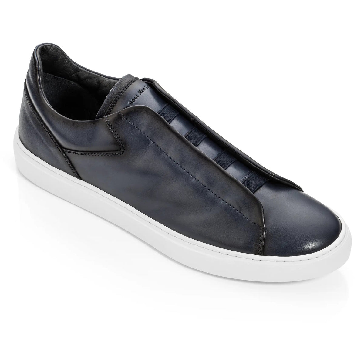 To Boot New York Ainsworth Blue Nappa Elastic Slip on Sneaker