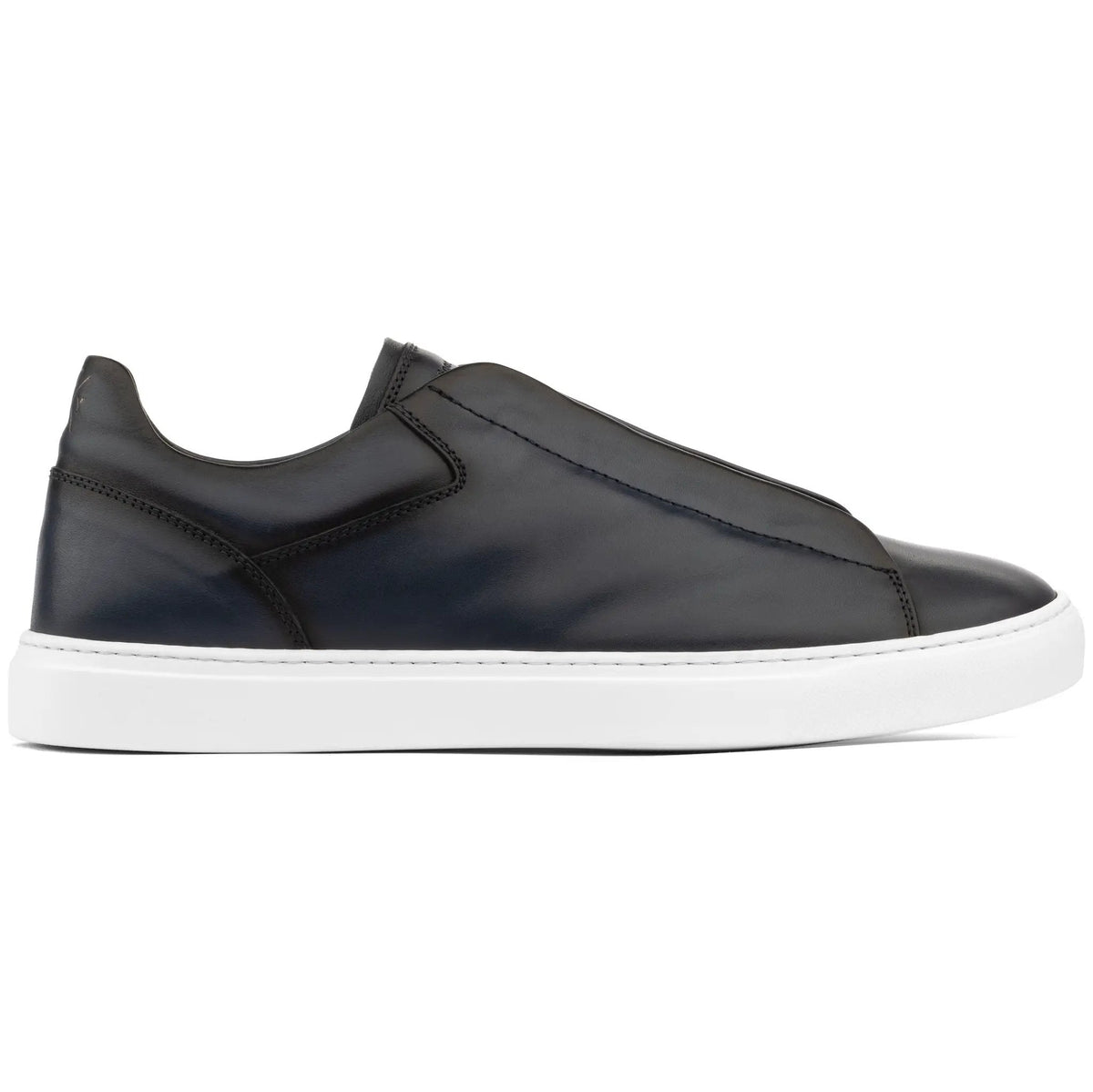 To Boot New York Ainsworth Blue Nappa Elastic Slip on Sneaker